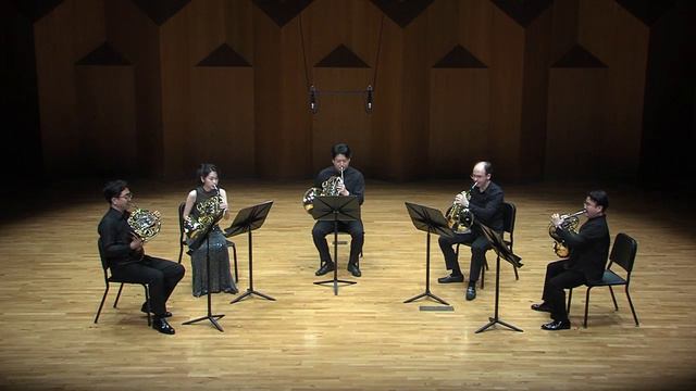G. Schnock_Heitere Sonate über alte Volksweisen für 5 Waldhörner / Korean Horn Sound смотреть онлайн