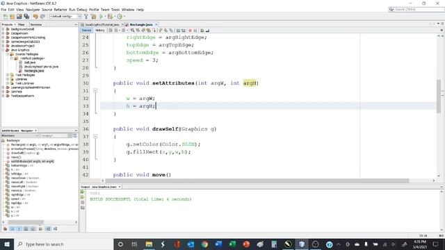 Java Graphics - 06 - Rectangle Collisions смотреть онлайн