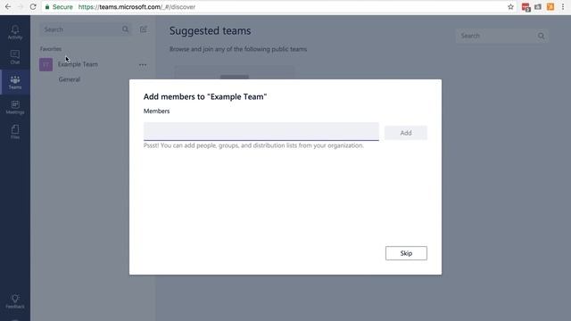 01 Microsoft Teams Getting Started смотреть онлайн