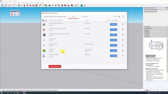 ✅? Cómo INSTALAR PLUGINS en SKETCHUP 2023 ▶ [Tutorial PASO A PASO] смотреть онлайн
