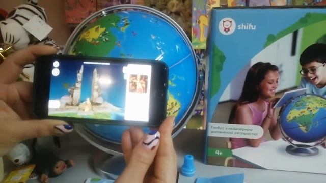 Интерактивная игрушка SHIFU с дополненной реальностью Глобус Orboot