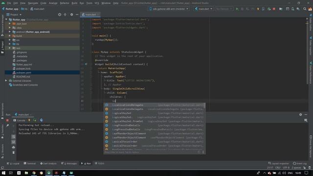 How to use Lottie Animation in flutter || Flutter смотреть онлайн