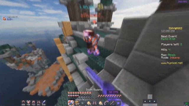 Украли АККАУНТ ЗА 10К?! | ПРИВЕТ 2021 ГОД [Hypixel Sky Wars Minecraft] смотреть онлайн