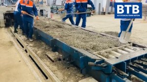 Процесс изготовления плит перекрытия ПК.⚙️