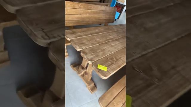 Садовая мебель, стол из дерева,стулья, лавочки.Мебель из дерева от производителя смотреть онлайн