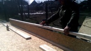 Деревянный двутавр своими руками