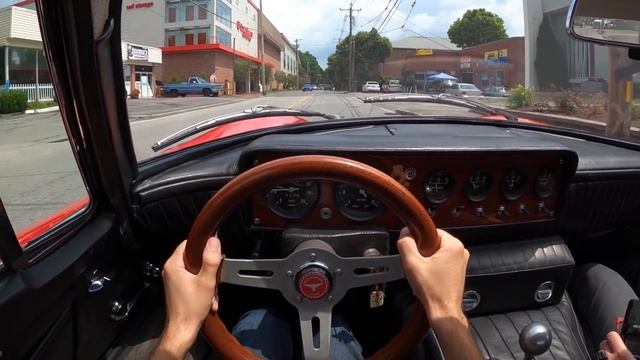 1968 Bizzarrini 5300 GT Strada - POV Test Drive by Tedward (Binaural Audio) смотреть онлайн