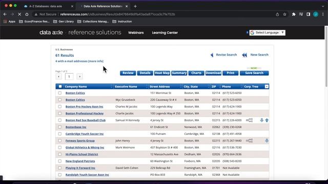 CSOM: Using Data Axle and Business Source Complete (NEW) смотреть онлайн