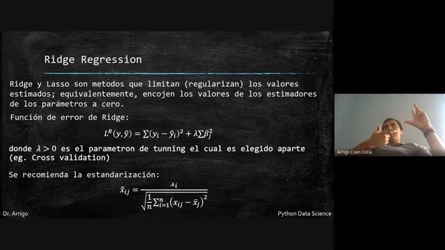 Ciencia de Datos Python | C02-3 Regresión LASSO y Ridge смотреть онлайн