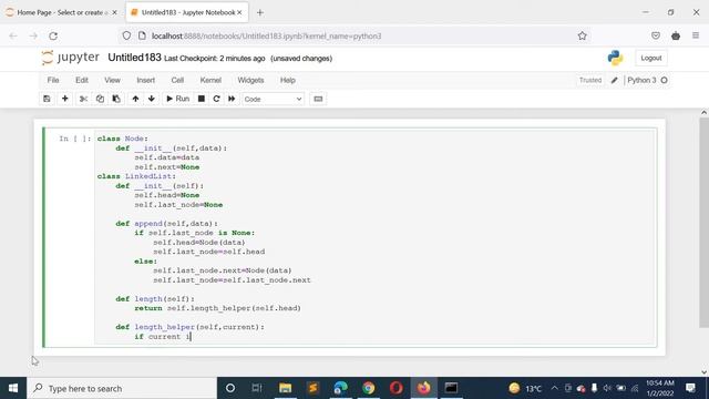 Python Program to Find the Length of the Linked List using Recursion смотреть онлайн