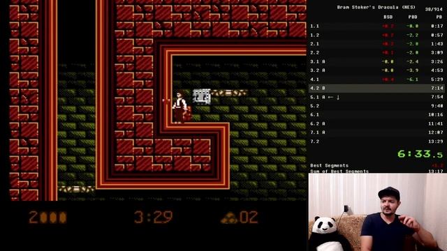 Bram Stoker’s Dracula (NES) Speedrun Мировой рекорд! - Дракула Брэма Стокера (Де.mp4 смотреть онлайн