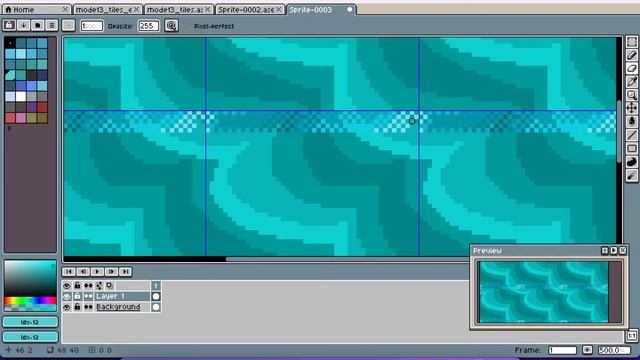 [retroblit] part 4. Cycling palette tile drawing process смотреть онлайн