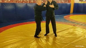 Проход в ноги и задняя подножка. Джиу-джитсу. Темы для новичков 91.