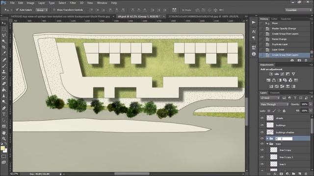 Urbanism Plan Photoshop Post Production смотреть онлайн