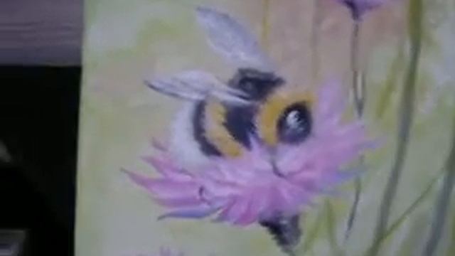 We draw a furry Bumblebee / Рисуем мохнатого Шмеля смотреть онлайн
