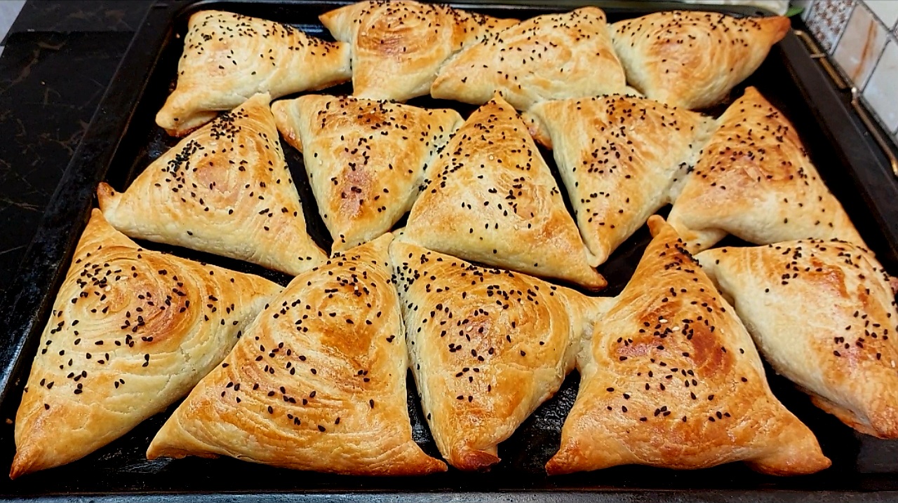 Лучшая САМСА узбекская, настоящая, Хрустящая и СЛОЕНАЯ! Домашняя Самса - простой и вкусный рецепт смотреть онлайн
