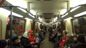 Историческая поездка на электропоезде 81-720/721 "Яуза" от Каховской до Варшавской