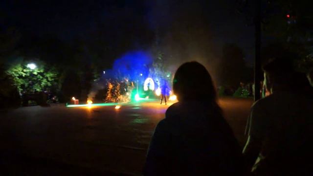 Огненное шоу на дне города в Шереметевском парке. Иваново, 13.08.2022 смотреть онлайн