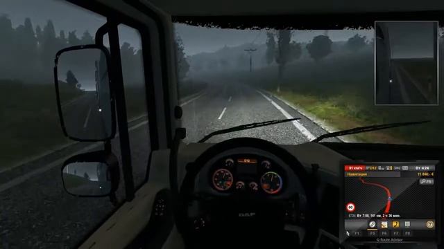 ETS 2 - Грузовик (DAF XF 105 Super Space) #12 смотреть онлайн