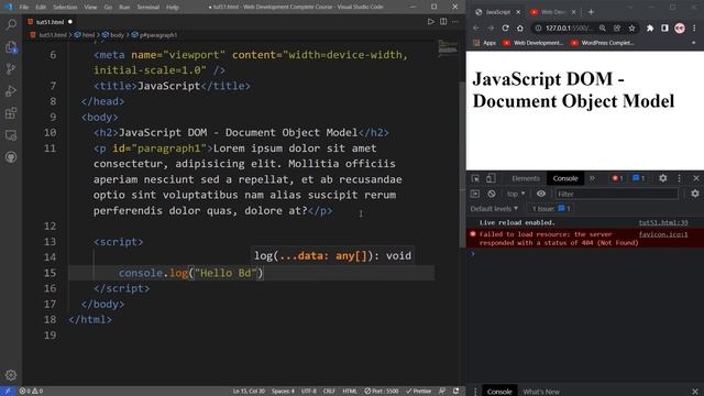 Learn JavaScript DOM - Document Object Model | Sushant Rimal | DEV COMMUNITY NEPAL смотреть онлайн