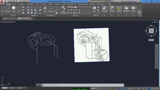 Autocad isometric drawing #15 смотреть онлайн