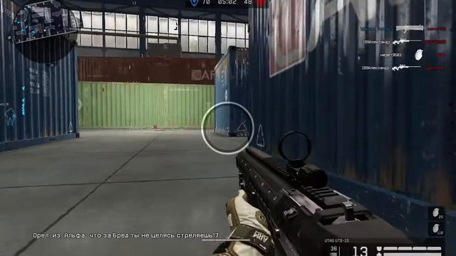 Джейк Тайлер сервер Альфа карта Ангар командный бой игра за медика с UTAS UTS-15 смотреть онлайн