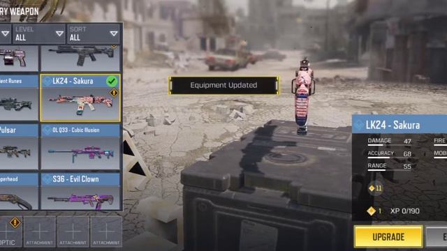 Call of duty Mobile: Promo Code Reward | Free LK24-Sakura | game play kill house смотреть онлайн