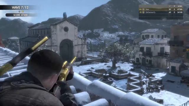 Sniper Elite 4 Winter Market Survival Authentic Plus Difficulty Solo (2 Players vs All Waves) смотреть онлайн