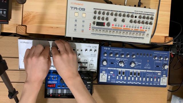 The Chemical Brothers - Star Guitar　(ROLAND TB-03 TR-09 KORG nubass BEHRINGER TD-3 REMIX) смотреть онлайн