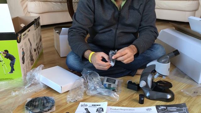 Unboxing EDUSecience - Microscope & Telescope :) смотреть онлайн