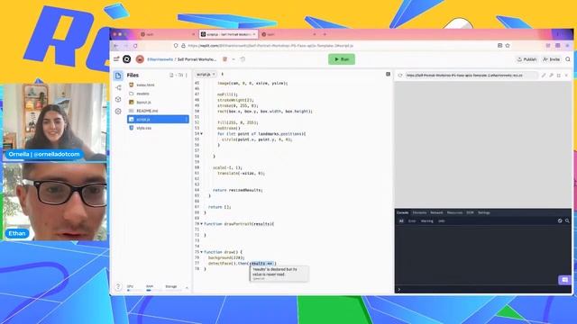 Replit Creates Workshop: How to Make a Self-Portrait смотреть онлайн