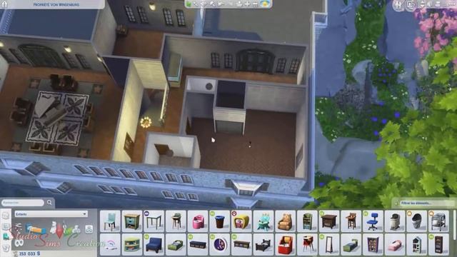 CHATEAU DE BEAUREGARD (PART.2) | Speed Build FR | Sims 4 смотреть онлайн