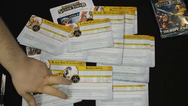 Unboxing от Лавочки Ская: Warhammer Quest Silver Tower Hero Cards смотреть онлайн
