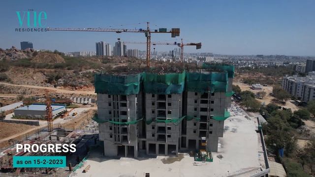 The VUE Residences | Construction Status 15 Feb 2023 | RRPC смотреть онлайн