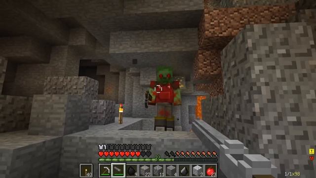 ЧТО ОХРАНЯЛ ЭТОТ ЗОМБИ СОЛДАТ В ПЕЩЕРЕ В МАЙНКРАФТ ! Алексбой Minecraft смотреть онлайн