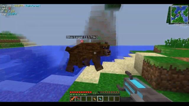 Minecraft 1.8 - Gravity Gun Mod смотреть онлайн