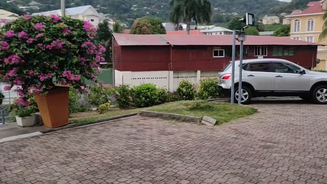 Immaculate Conception cathedral and Clock Tower . Victoria. Mahe Seychelles смотреть онлайн