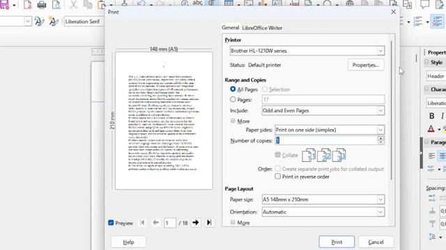 LibreOffice Writer # Booklet A5 Format and Print смотреть онлайн