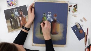 Урок || Рисуем Цветное Стекло Пастелью За 50 Минут!