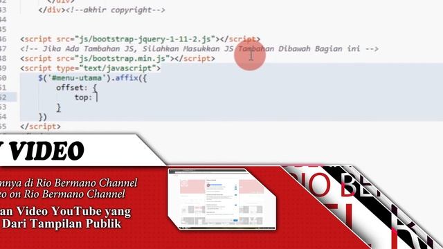 Navigasi Bootstrap Animasi Mengecil Ketika Scroll (Sticky) смотреть онлайн