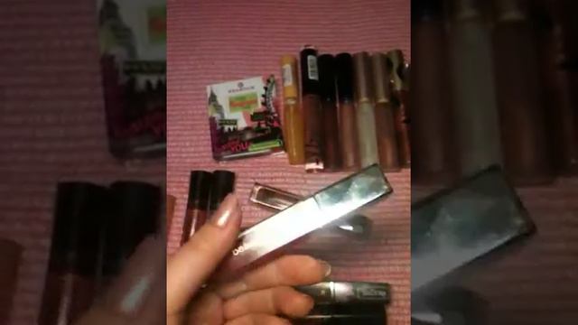 Моя коллекция блесков для губ. Обзор смотреть онлайн
