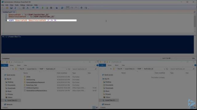 How To Use XCopy To Transfer Files смотреть онлайн