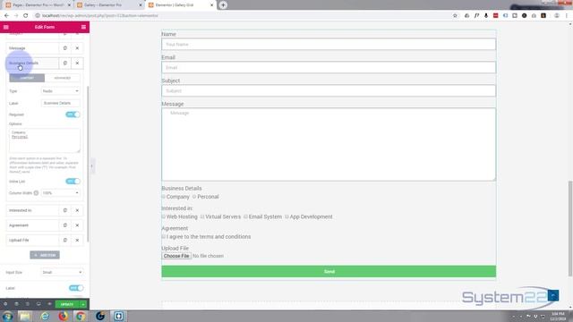 Elementor Pro How To Create A Custom Contact Form смотреть онлайн