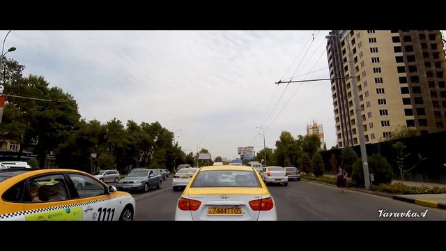 Душанбе 2022г проспект Саади Шерози. смотреть онлайн