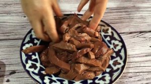 МАМИН РЕЦЕПТ!!!КАК ПРАВИЛЬНО ЖАРИТЬ ПЕЧЕНЬ С ЛУКОМ , ЧТОБЫ ВКУСНО , ПРОСТО И БЫСТРО!!!