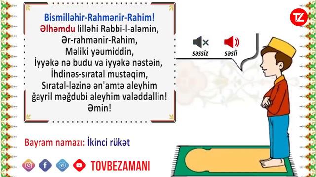 Ramazan Bayrami Namazi Nece Qilinir 2024