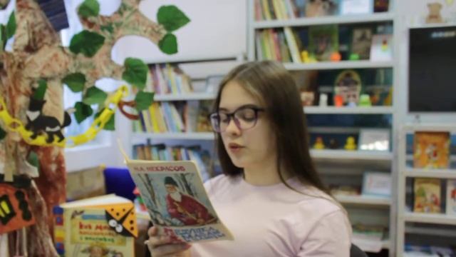 Никитенко Алиса читает отрывок из произведения Некрасова "Дед Мозай и зайцы" смотреть онлайн
