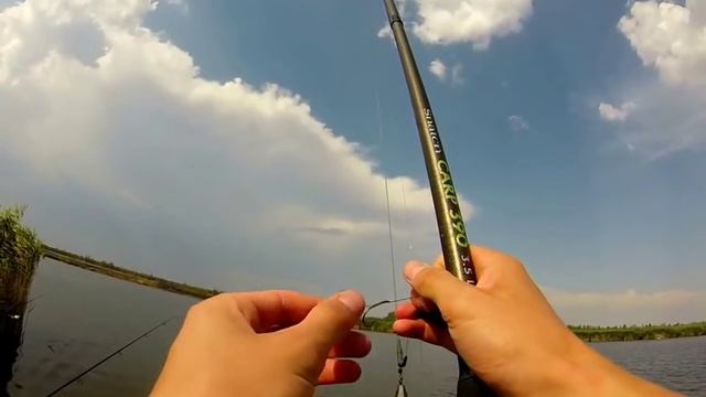 Ловля рыбы на ставке.Рыбалка.Fishing смотреть онлайн
