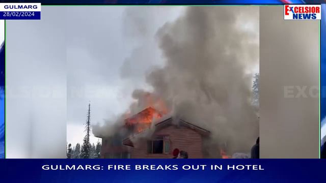 Gulmarg: Fire Breaks Out in Hotel смотреть онлайн