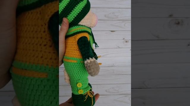 Поросенок крючком из плюшевой пряжи. Видео обзор. https://vk.com/club193259220 смотреть онлайн